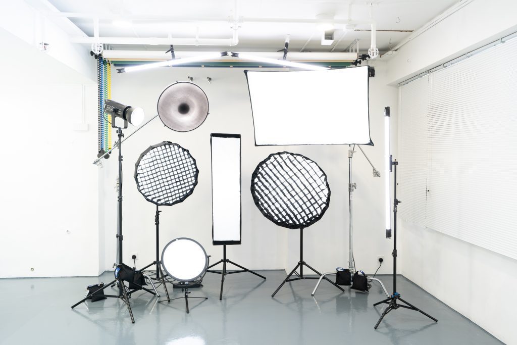 Studio lighting equipment and options